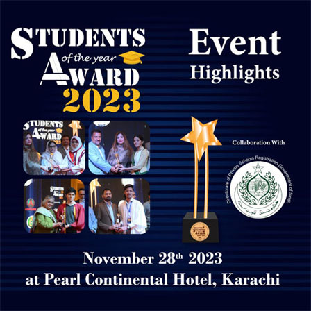 Students of the year award 2023 School In Karachi - Taleemi Hub