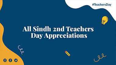 All Sindh 2nd Teachers Day Appreciations School In Karachi - Taleemi Hub